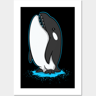 Killer Whalenguin Posters and Art